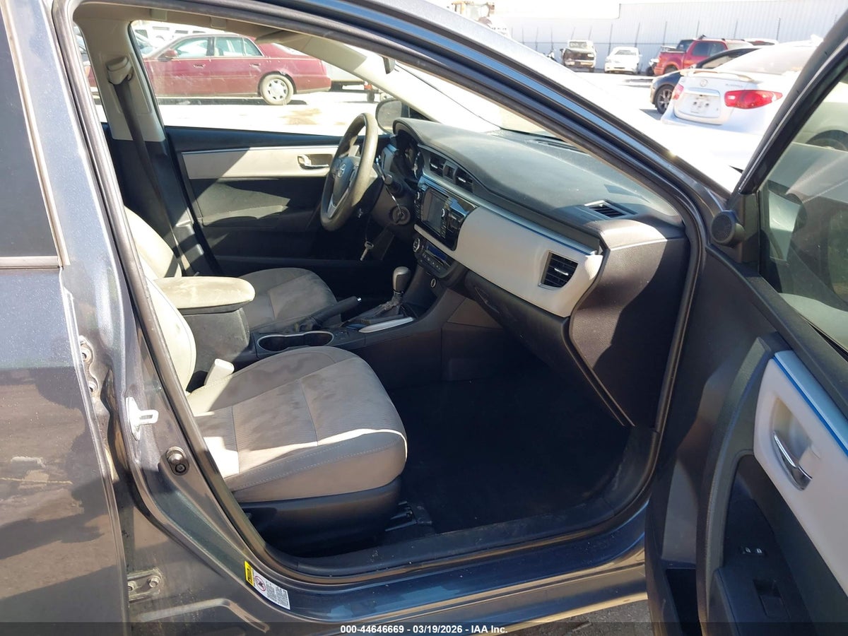 2015 TOYOTA COROLLA LE — снимка 5