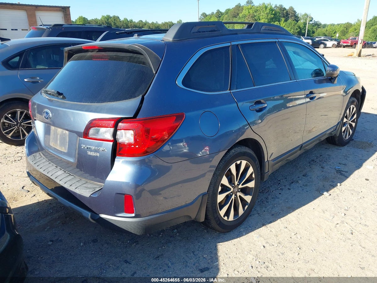 2015 SUBARU OUTBACK 3.6R LIMITED — снимка 4