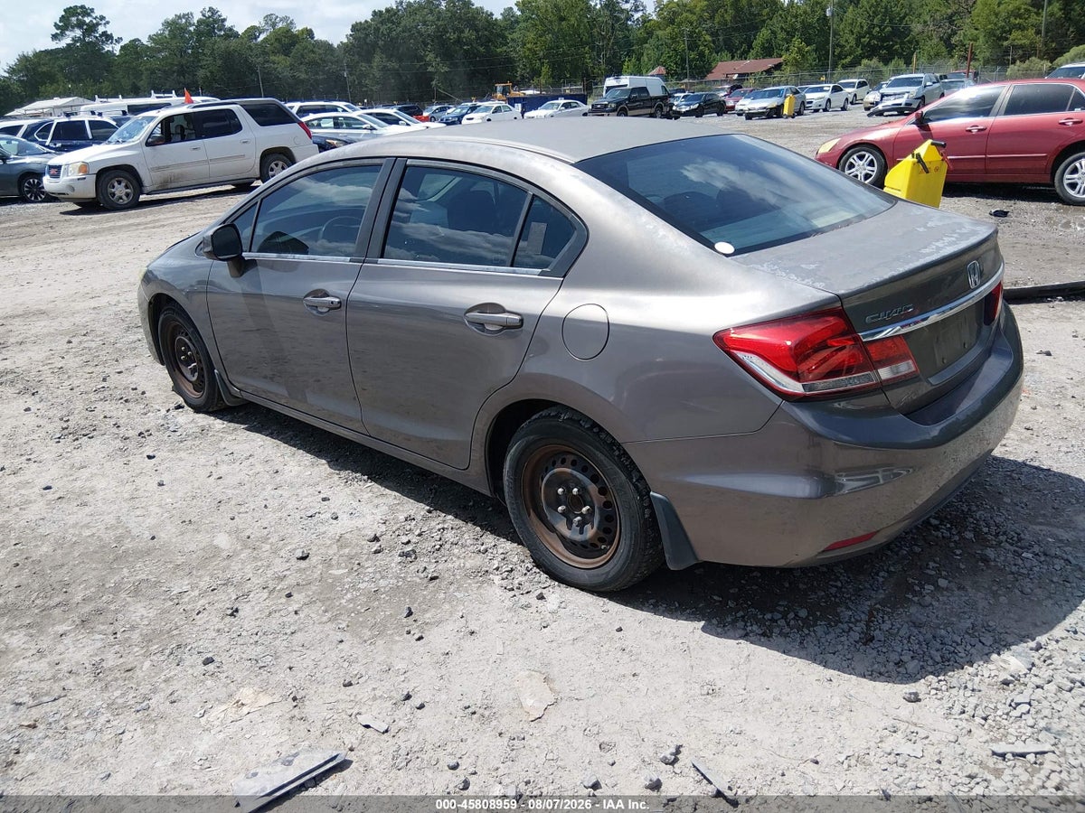 2013 HONDA CIVIC LX — снимка 3