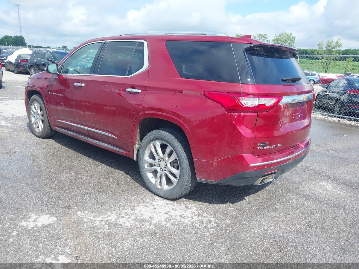 2018 CHEVROLET TRAVERSE HIGH COUNTRY — снимка 3