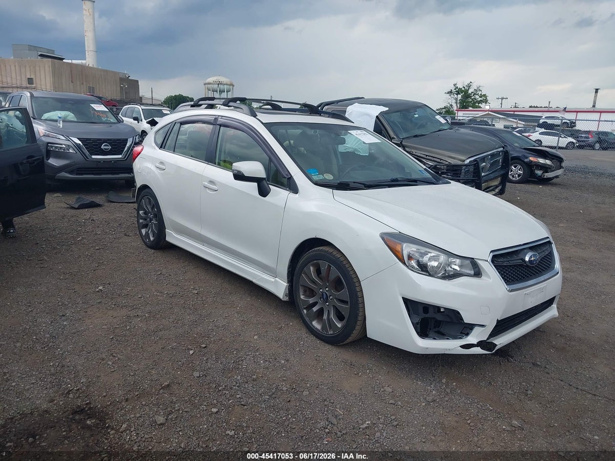 2016 SUBARU IMPREZA 2.0I SPORT PREMIUM