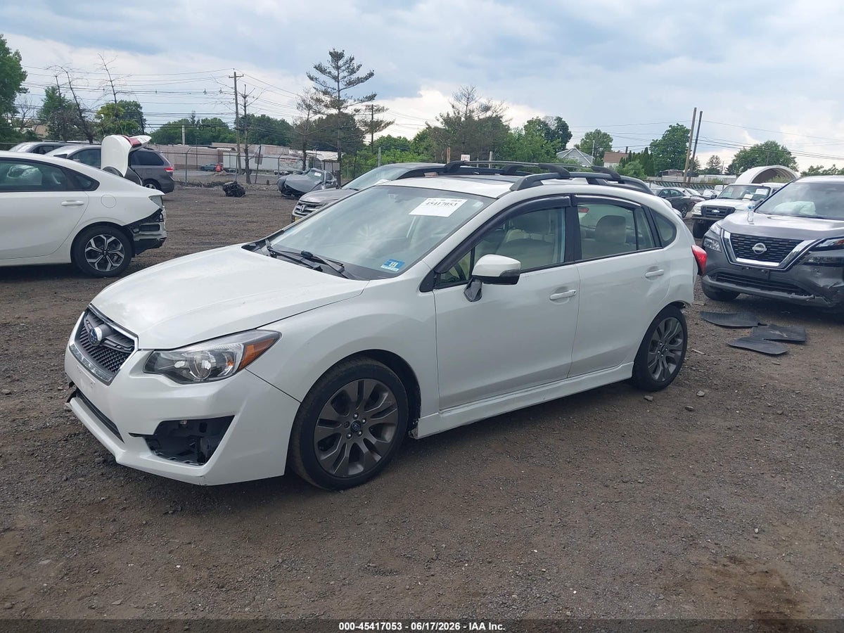 2016 SUBARU IMPREZA 2.0I SPORT PREMIUM — снимка 2