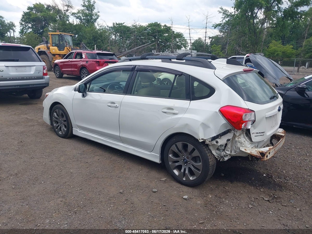 2016 SUBARU IMPREZA 2.0I SPORT PREMIUM — снимка 3