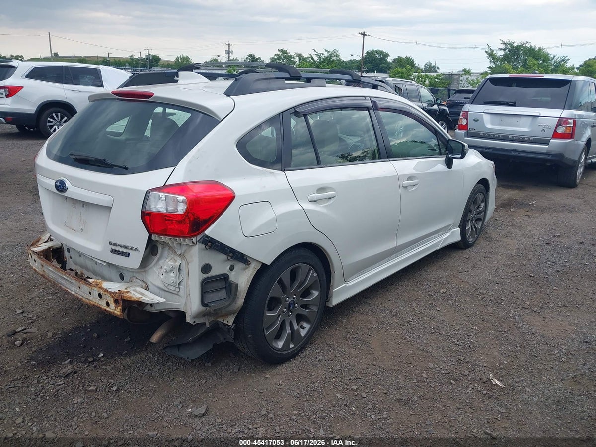 2016 SUBARU IMPREZA 2.0I SPORT PREMIUM — снимка 4