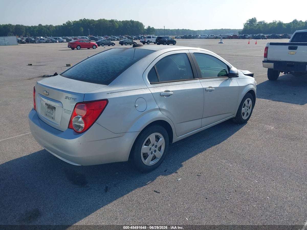 2015 CHEVROLET SONIC LS AUTO — снимка 4
