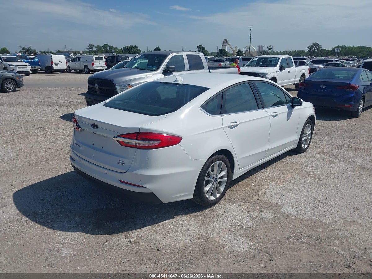 2020 FORD FUSION HYBRID SE — снимка 4