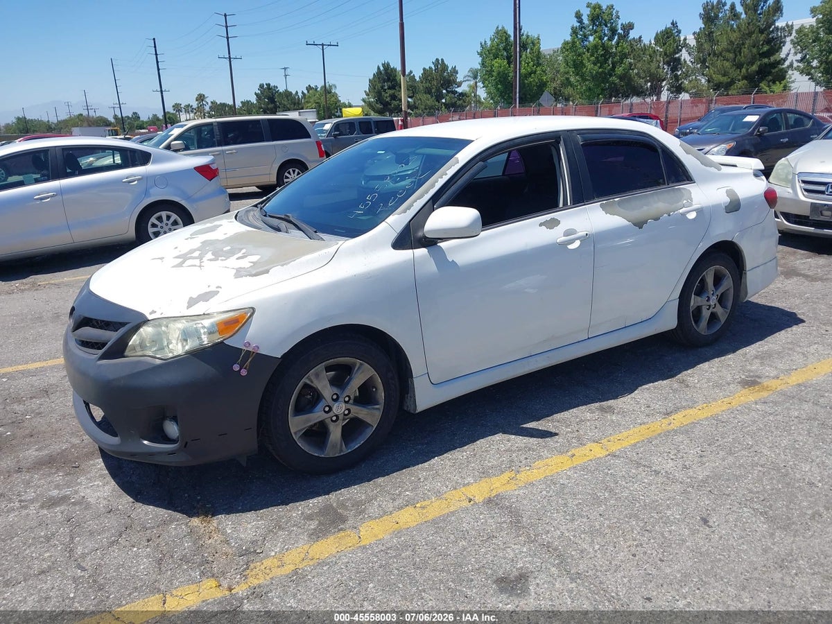 2013 TOYOTA COROLLA S — снимка 2