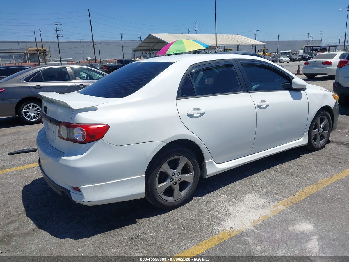 2013 TOYOTA COROLLA S — снимка 4