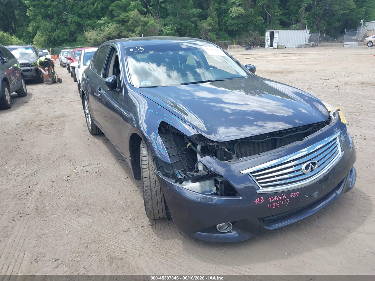 2011 INFINITI G37X