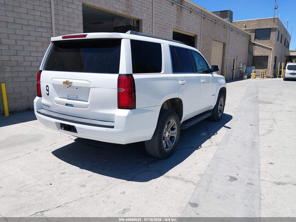 2018 CHEVROLET TAHOE LS — снимка 4