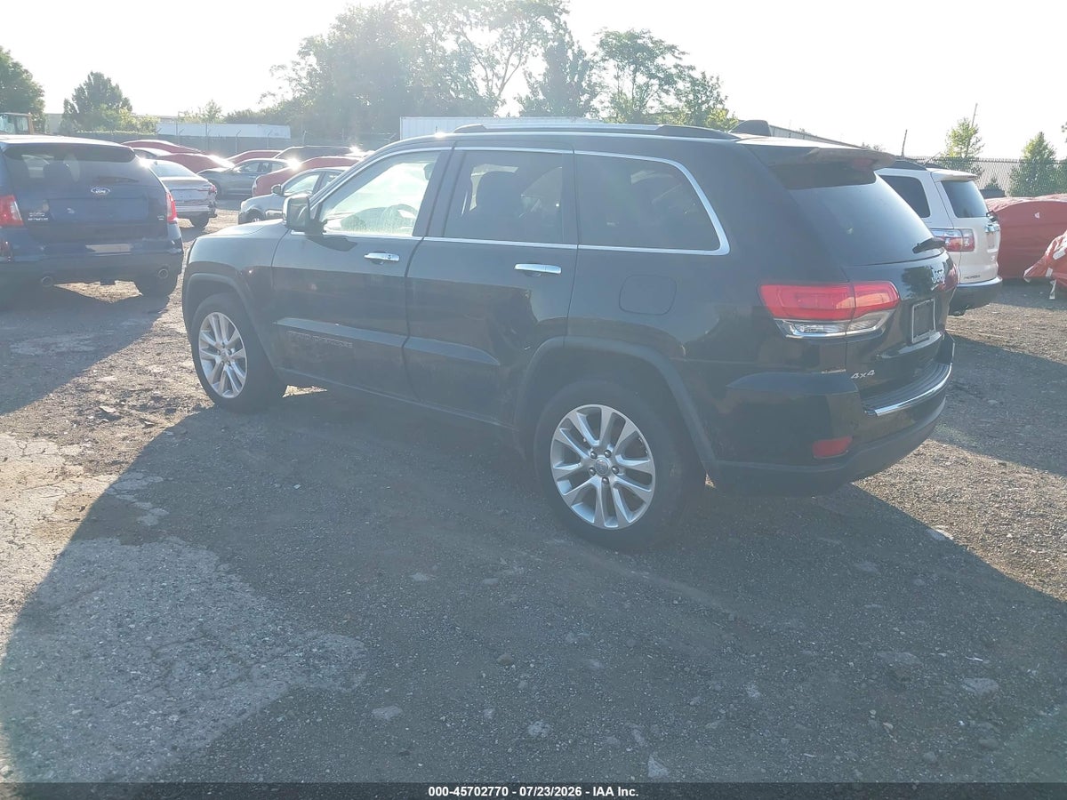 2017 JEEP GRAND CHEROKEE LIMITED — снимка 3