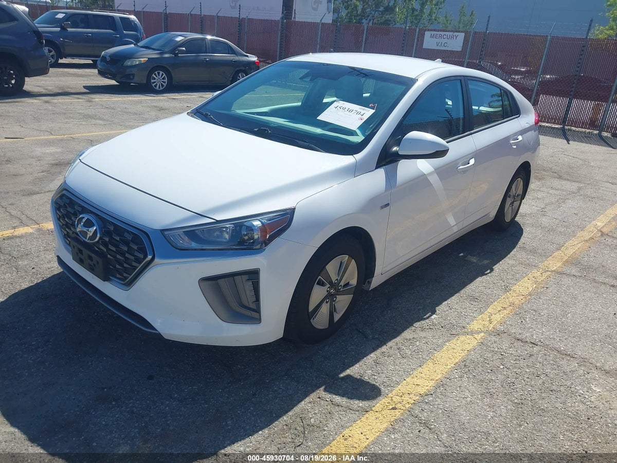 2020 HYUNDAI IONIQ HYBRID BLUE — снимка 2