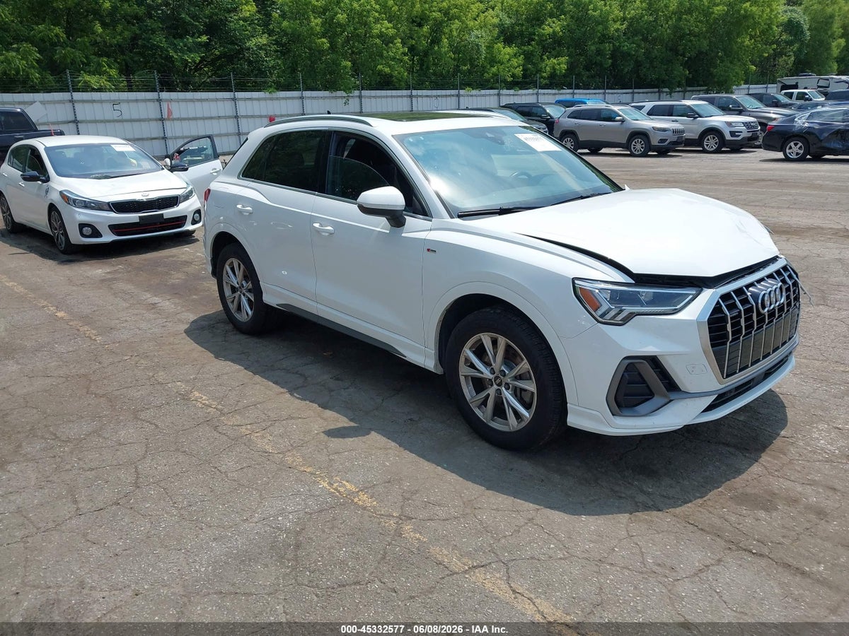 2023 AUDI Q3 PREMIUM 45 TFSI S LINE QUATTRO TIPTRONIC