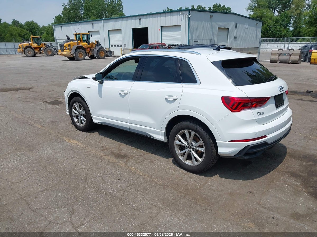2023 AUDI Q3 PREMIUM 45 TFSI S LINE QUATTRO TIPTRONIC — снимка 3