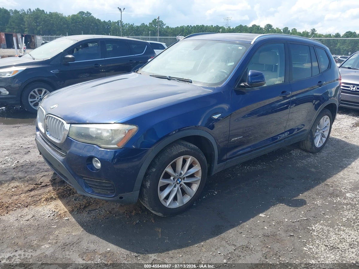 2015 BMW X3 XDRIVE28I — снимка 2