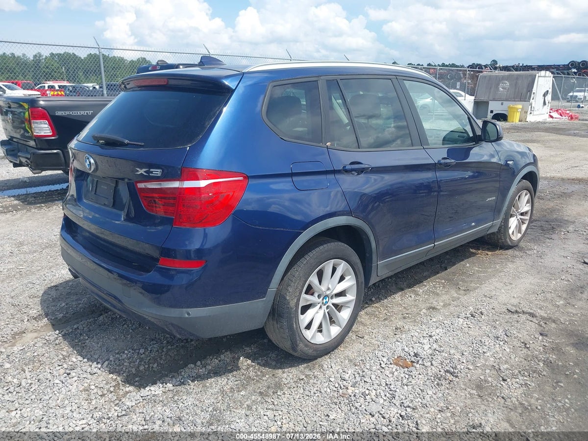 2015 BMW X3 XDRIVE28I — снимка 4