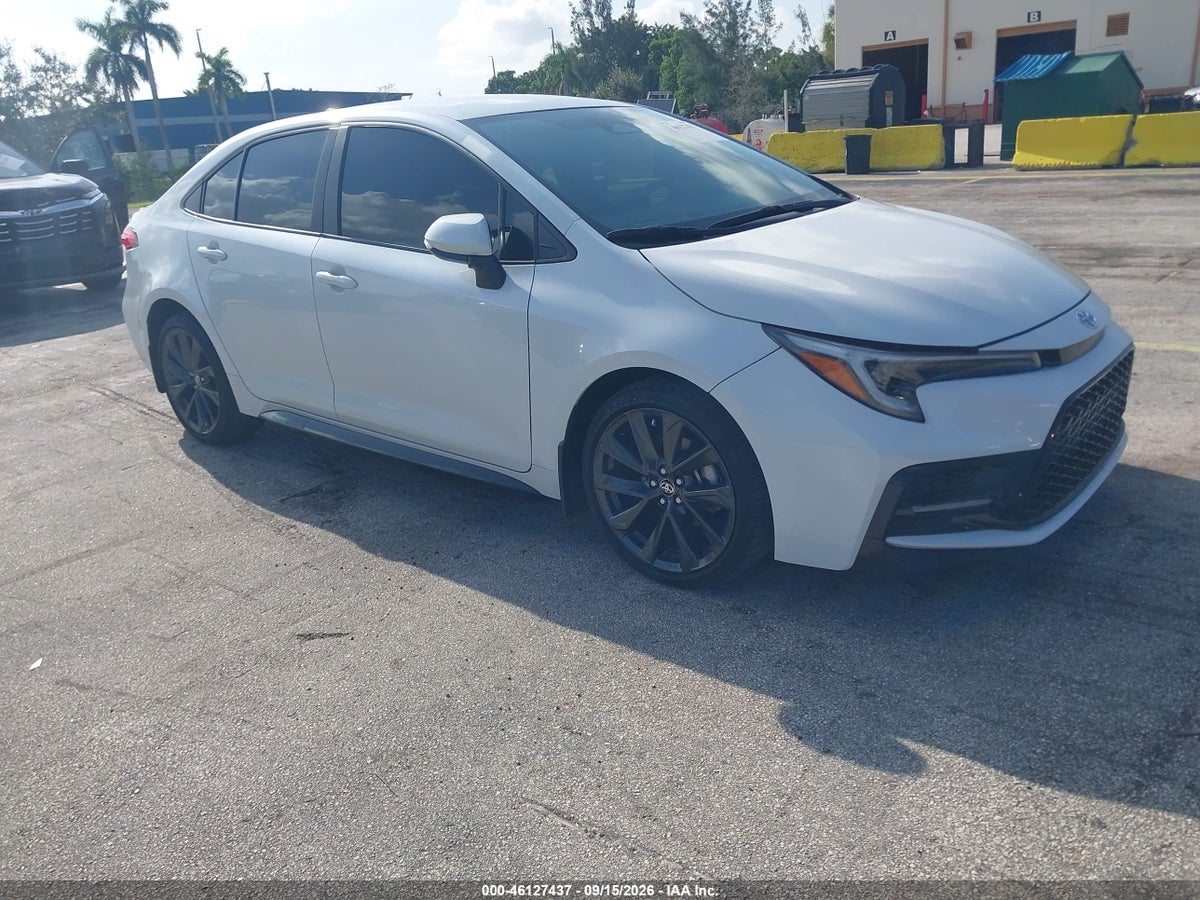 2025 TOYOTA COROLLA SE