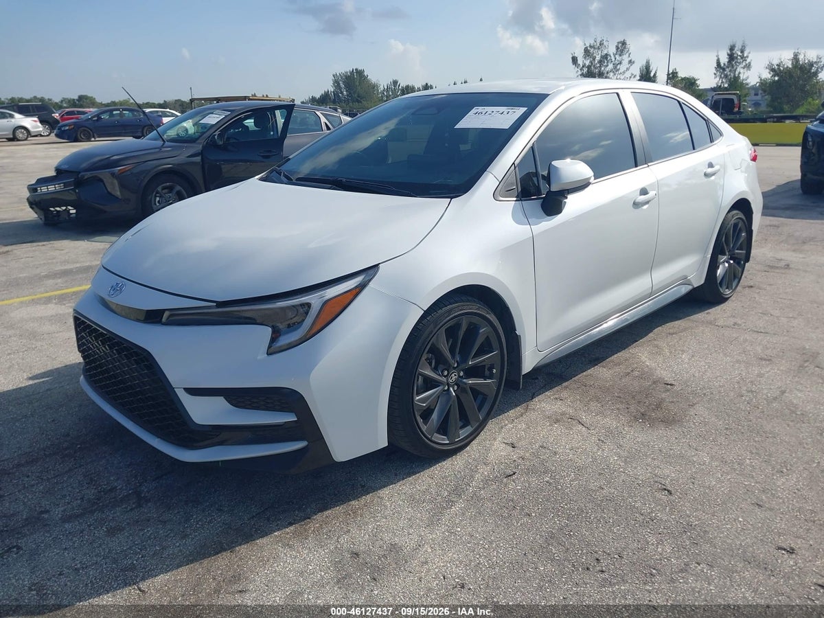 2025 TOYOTA COROLLA SE — снимка 2