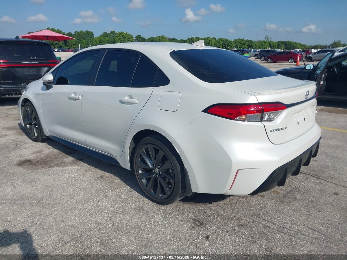 2025 TOYOTA COROLLA SE — снимка 3
