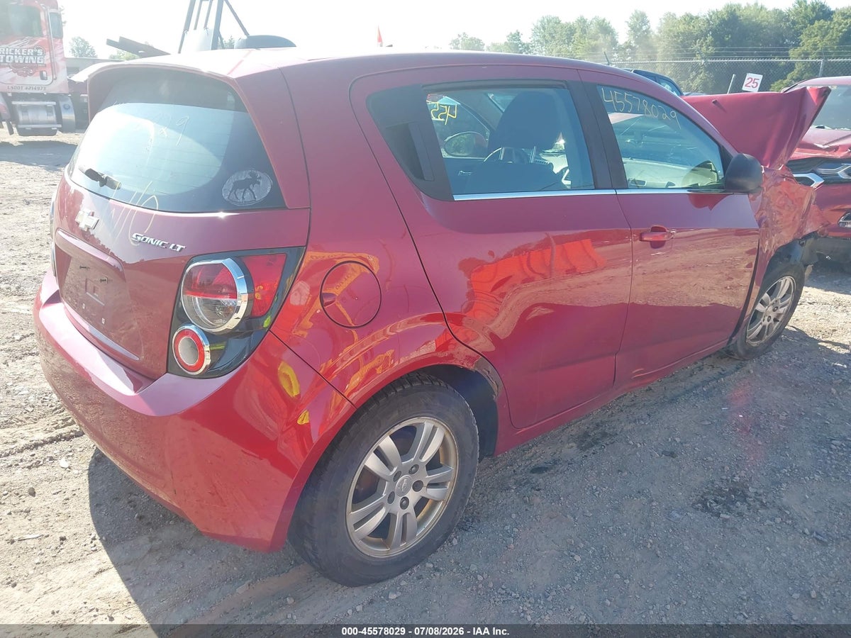 2015 CHEVROLET SONIC LT AUTO — снимка 4