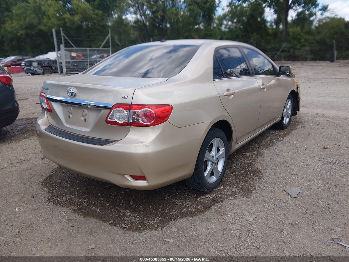 2013 TOYOTA COROLLA LE — снимка 4