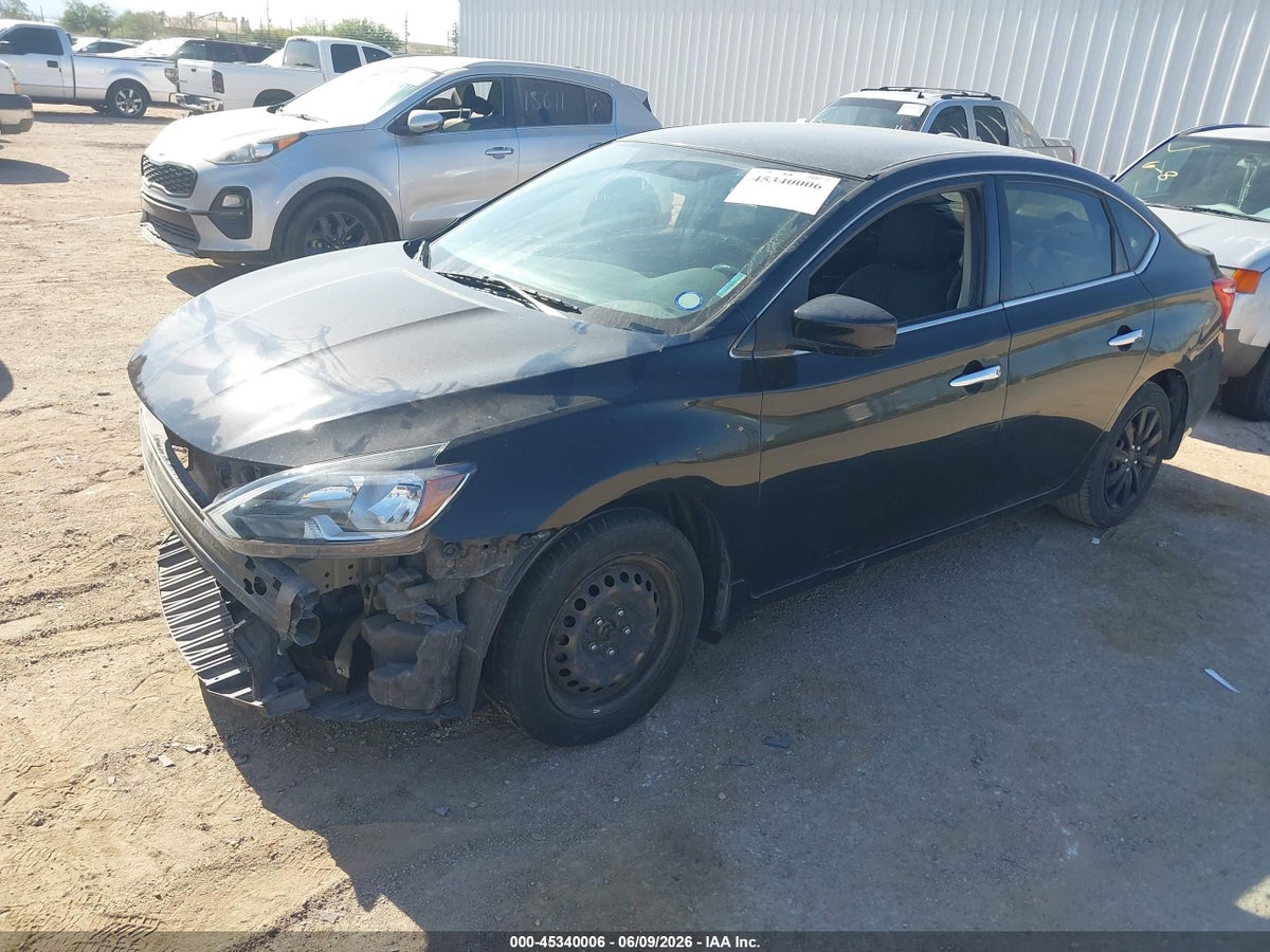 2016 NISSAN SENTRA S — снимка 2
