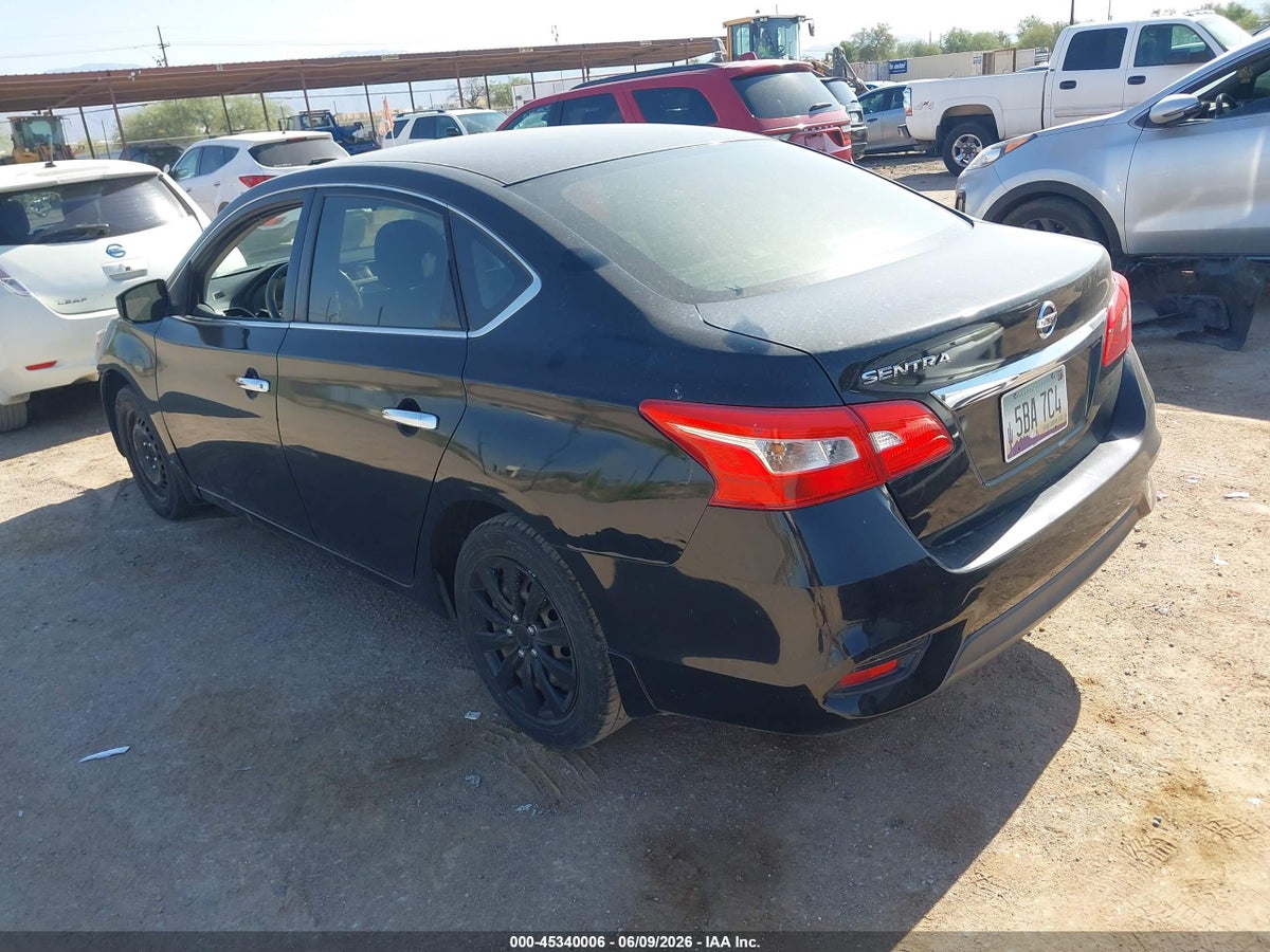2016 NISSAN SENTRA S — снимка 3
