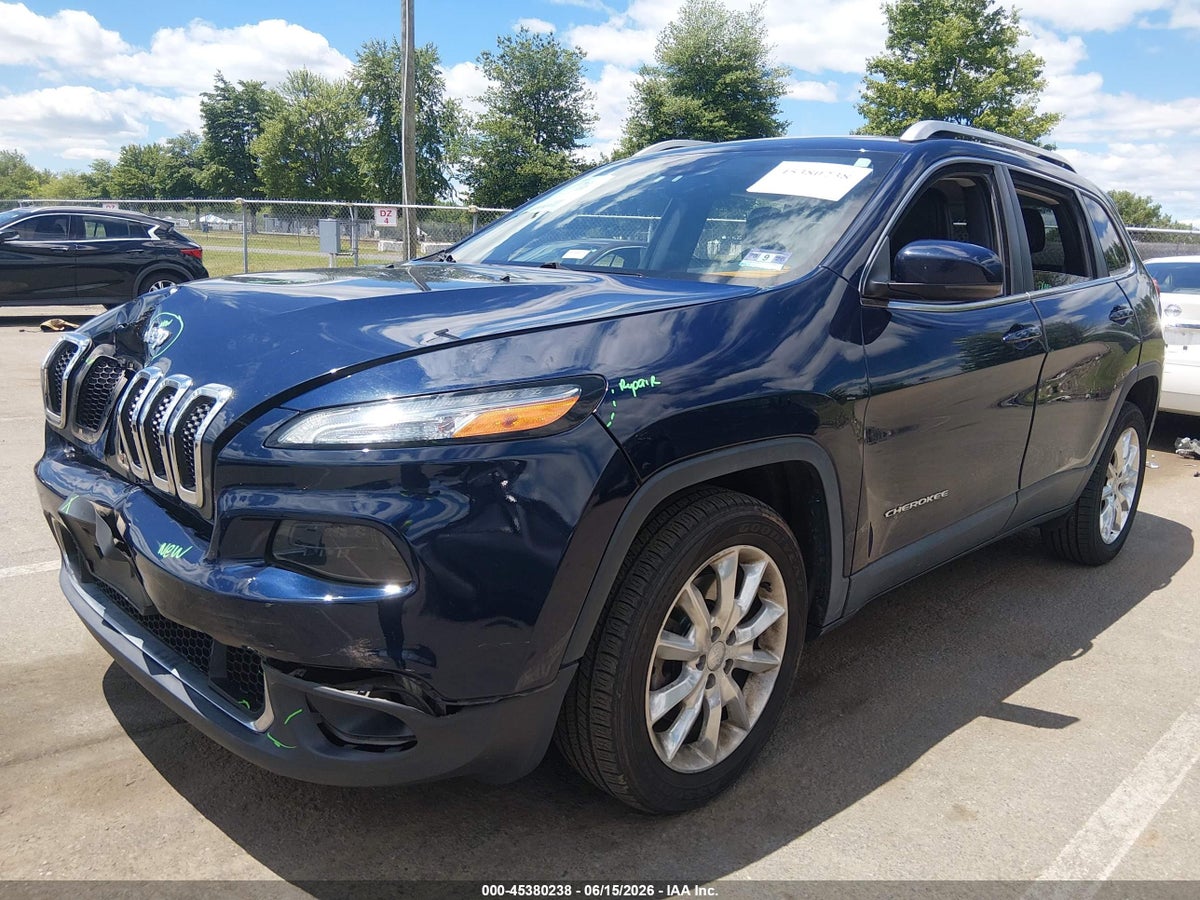 2015 JEEP CHEROKEE LIMITED — снимка 2