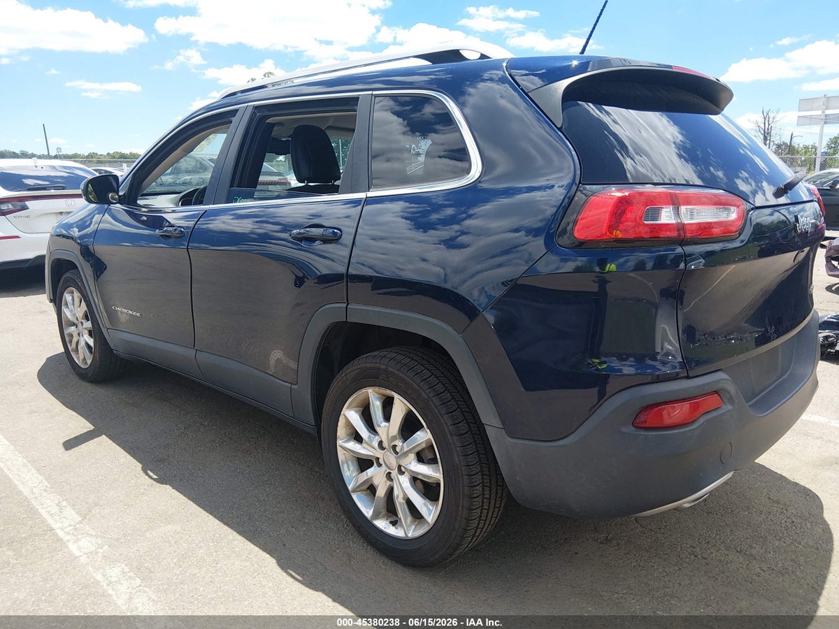 2015 JEEP CHEROKEE LIMITED — снимка 3