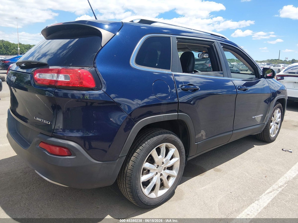 2015 JEEP CHEROKEE LIMITED — снимка 4