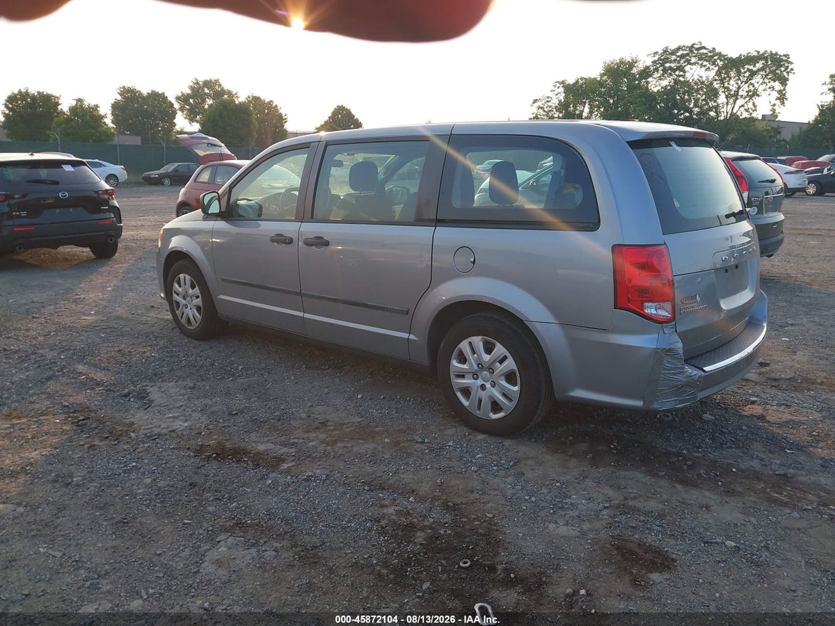 2016 DODGE GRAND CARAVAN AMERICAN VALUE PKG — снимка 3