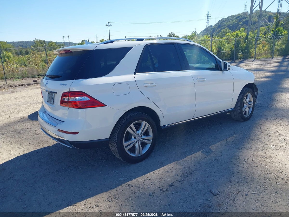 2015 MERCEDES-BENZ ML 350 4MATIC — photo 4
