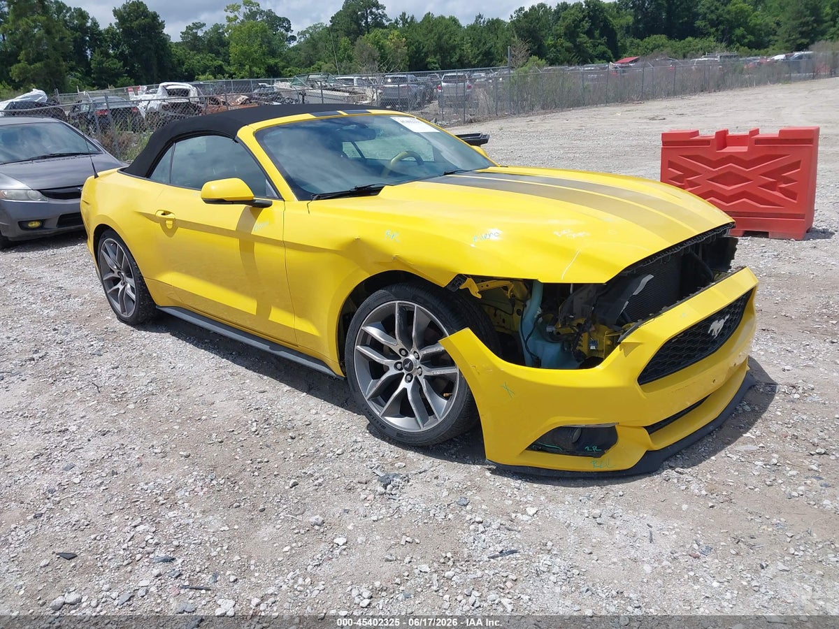 2017 FORD MUSTANG ECOBOOST PREMIUM