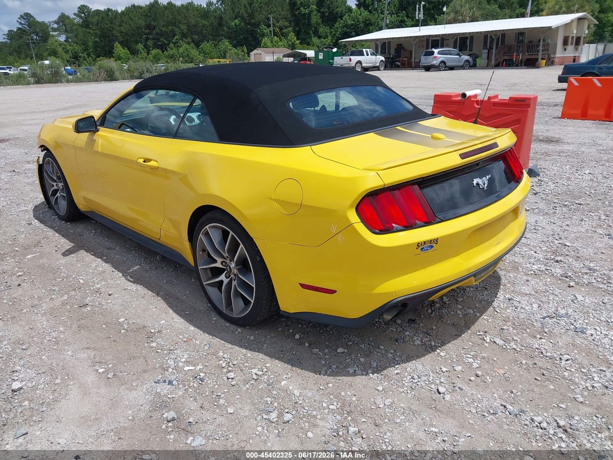 2017 FORD MUSTANG ECOBOOST PREMIUM — снимка 3
