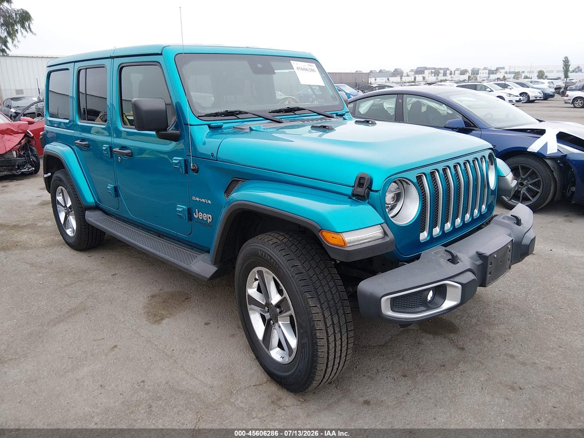 2020 JEEP WRANGLER UNLIMITED SAHARA 4X4