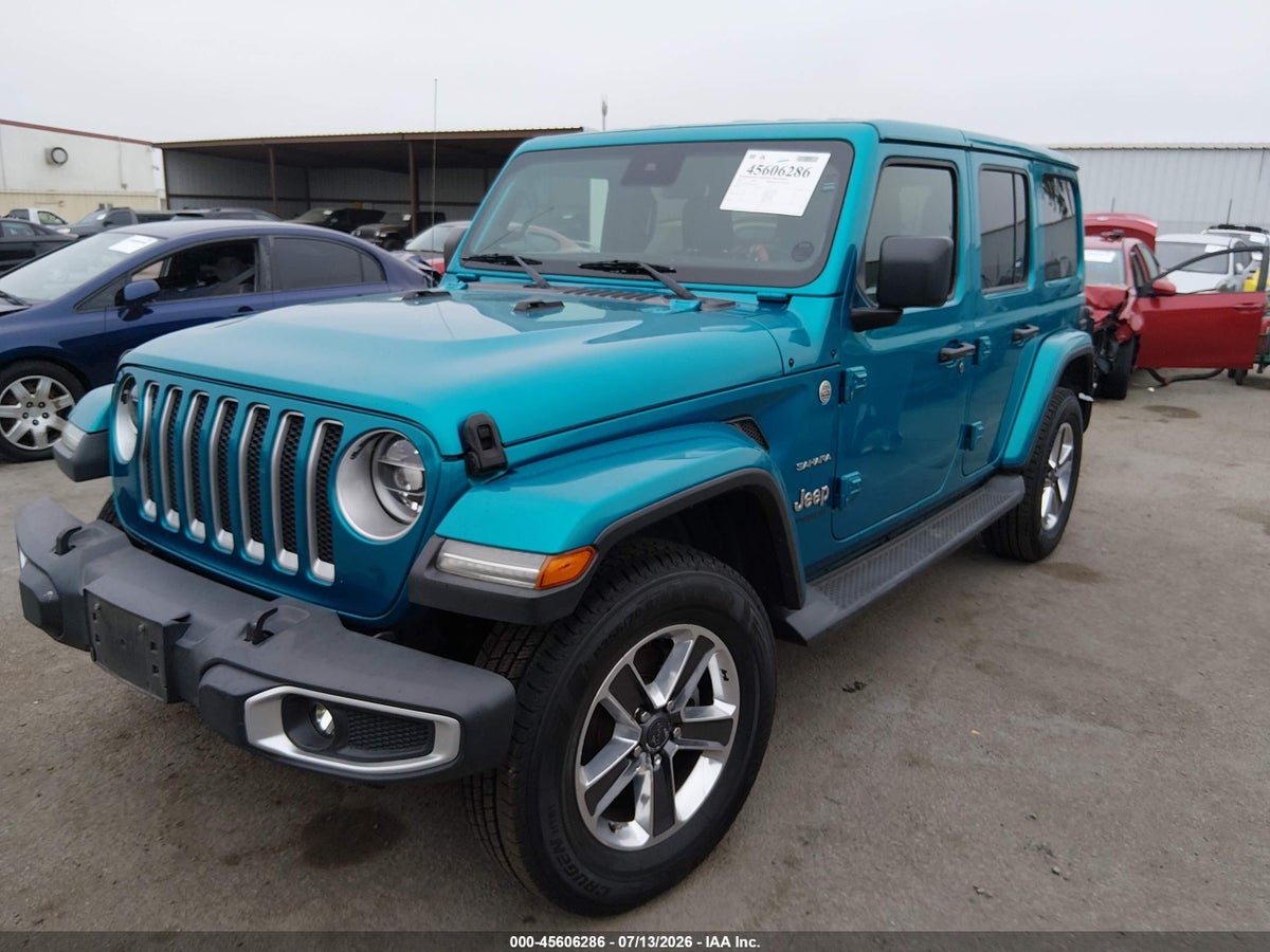 2020 JEEP WRANGLER UNLIMITED SAHARA 4X4 — снимка 2