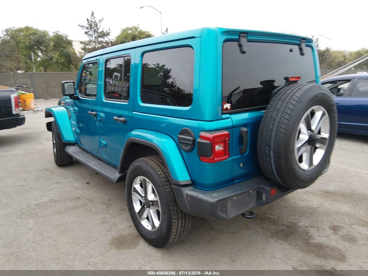 2020 JEEP WRANGLER UNLIMITED SAHARA 4X4 — снимка 3
