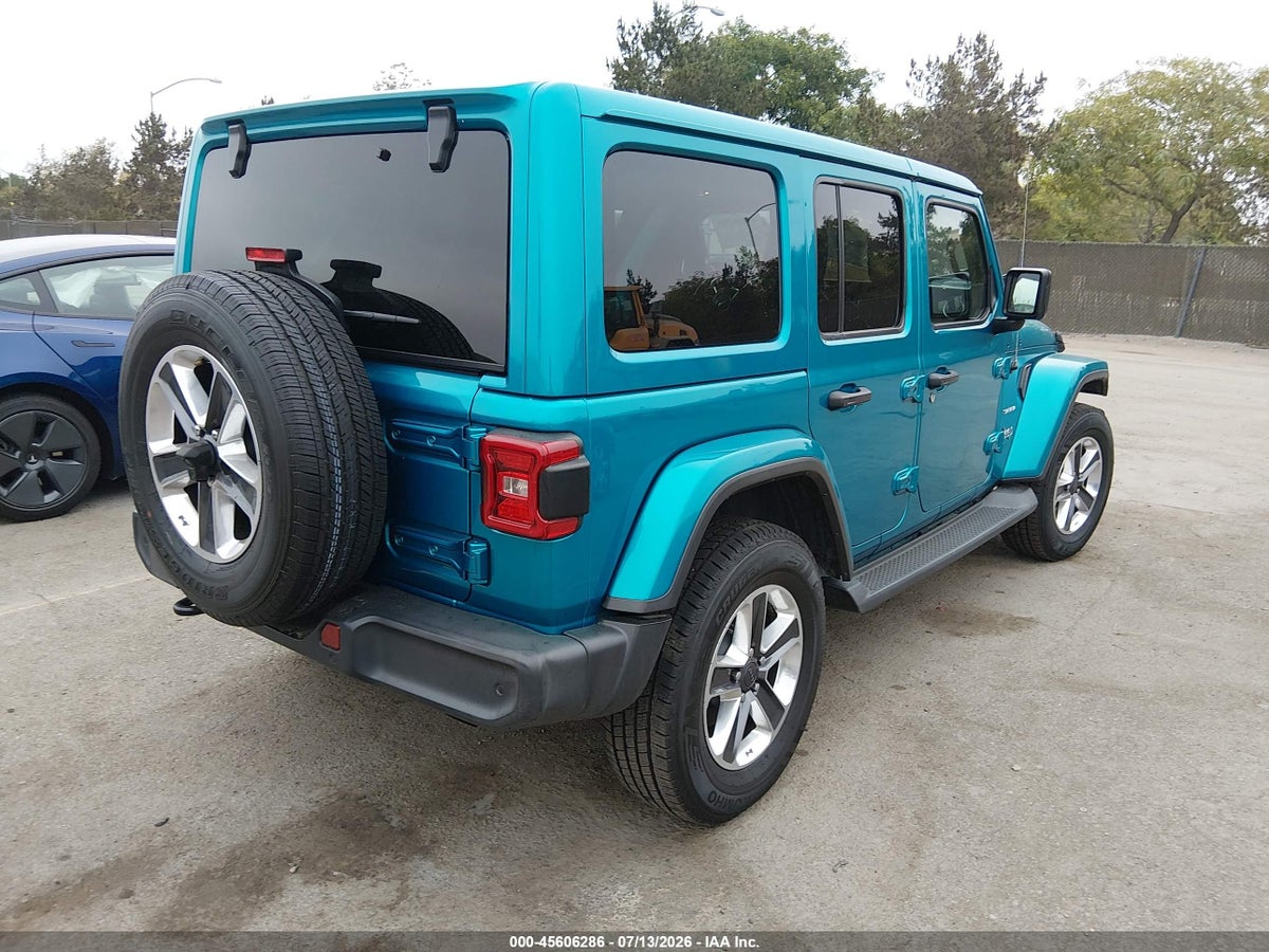 2020 JEEP WRANGLER UNLIMITED SAHARA 4X4 — снимка 4