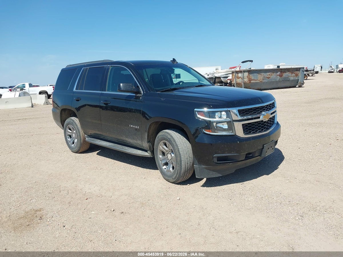 2020 CHEVROLET TAHOE 4WD LS
