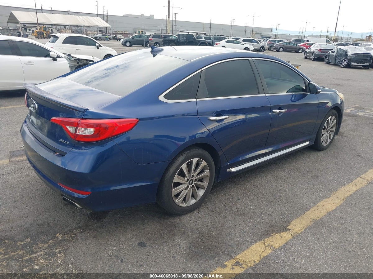 2015 HYUNDAI SONATA SPORT — снимка 4