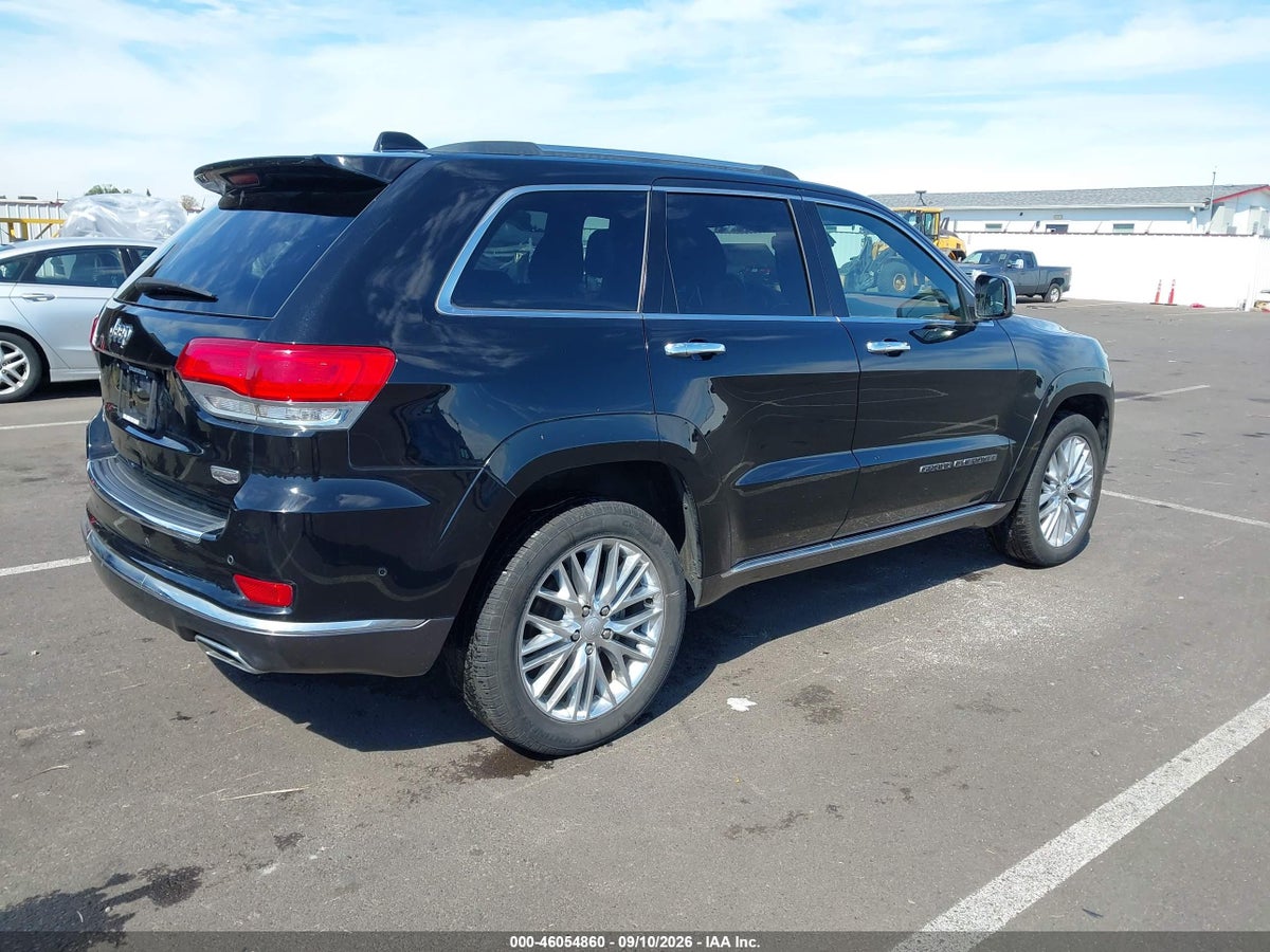 2017 JEEP GRAND CHEROKEE SUMMIT 4X4 — снимка 4