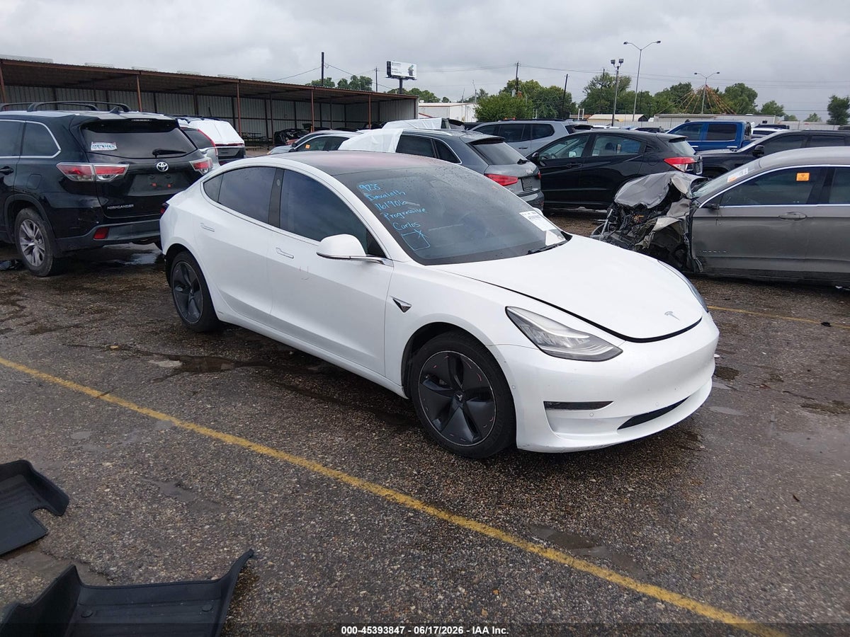 2018 TESLA MODEL 3 LONG RANGE/MID RANGE