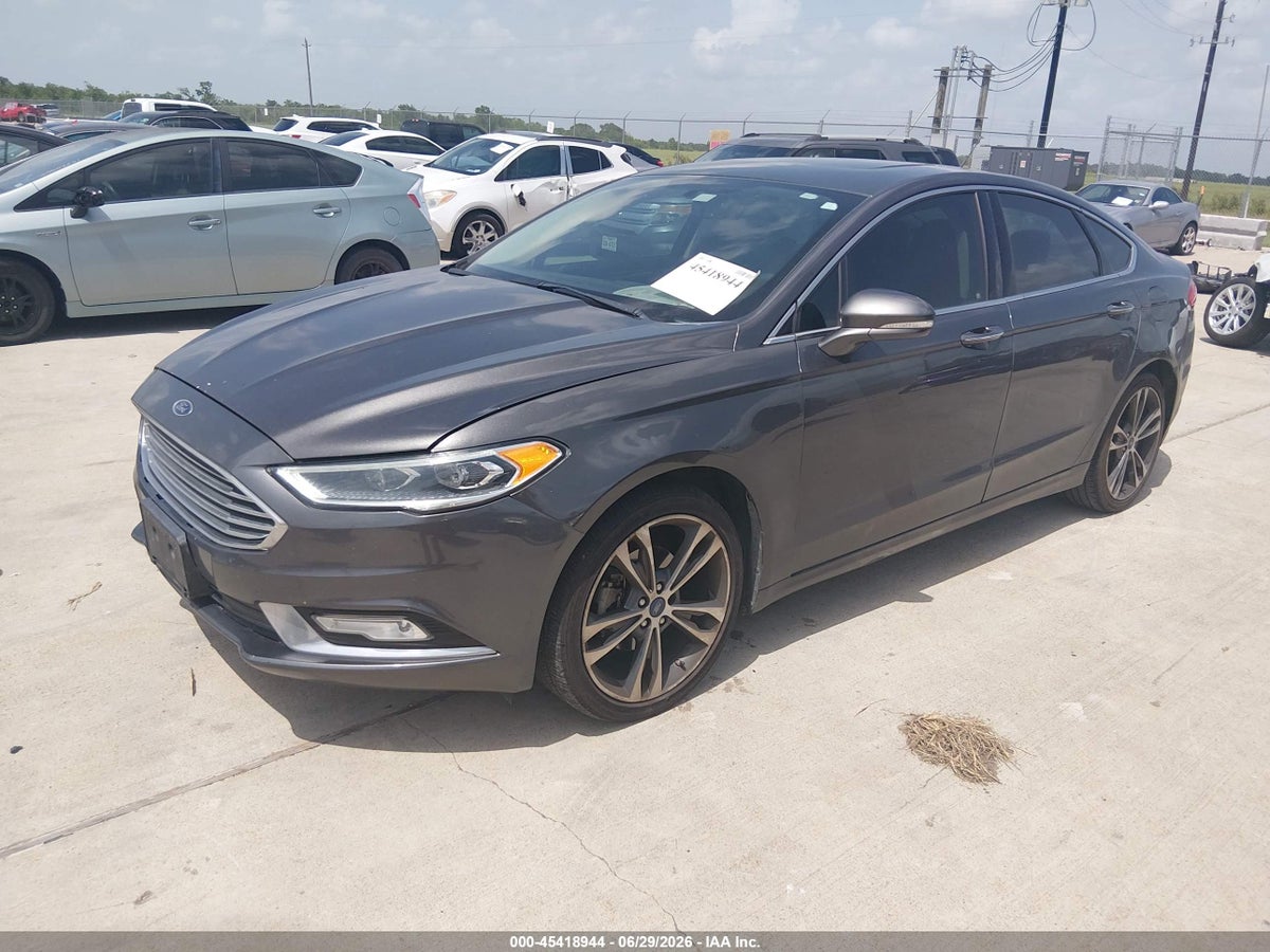 2017 FORD FUSION TITANIUM — снимка 2