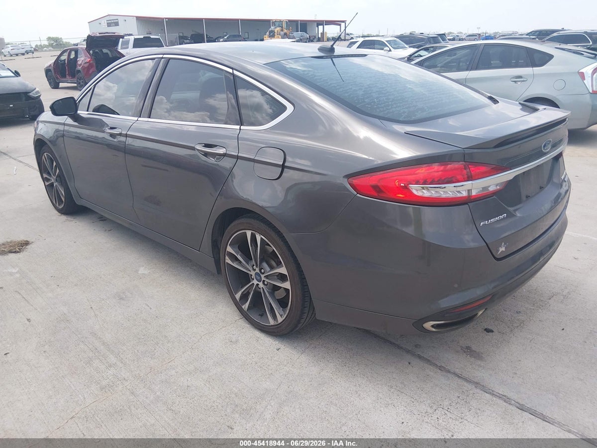 2017 FORD FUSION TITANIUM — снимка 3