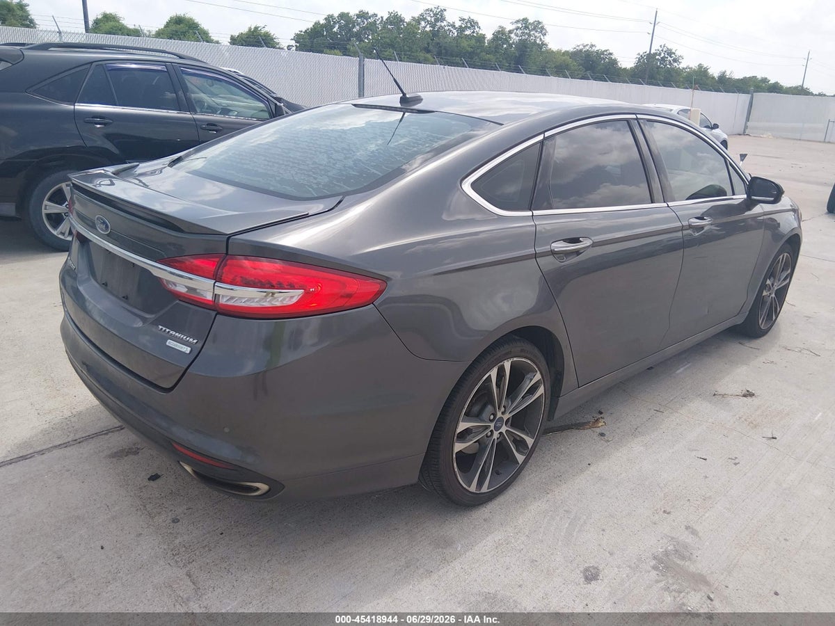 2017 FORD FUSION TITANIUM — снимка 4
