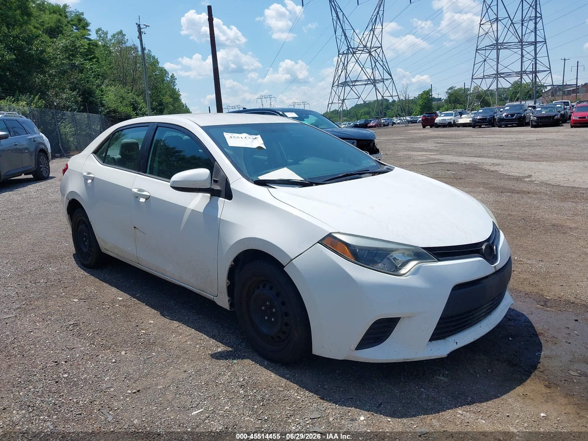 2014 TOYOTA COROLLA LE
