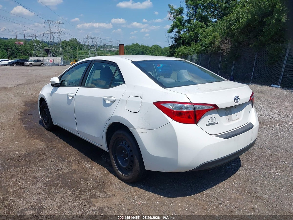 2014 TOYOTA COROLLA LE — снимка 3