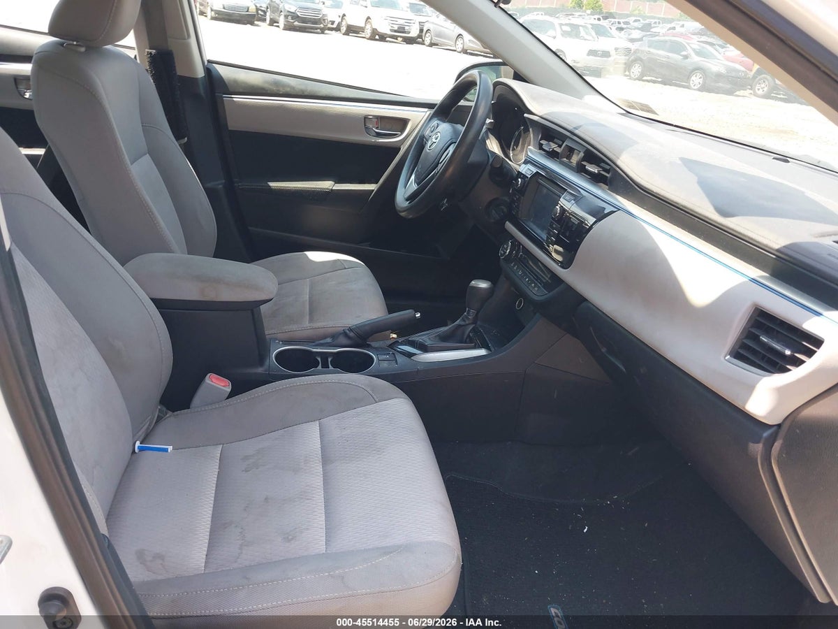 2014 TOYOTA COROLLA LE — снимка 5