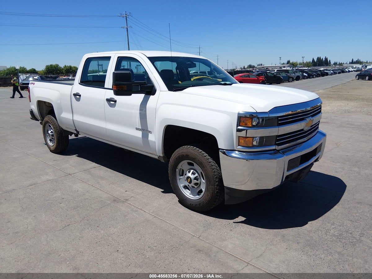 2018 CHEVROLET SILVERADO 2500HD WT