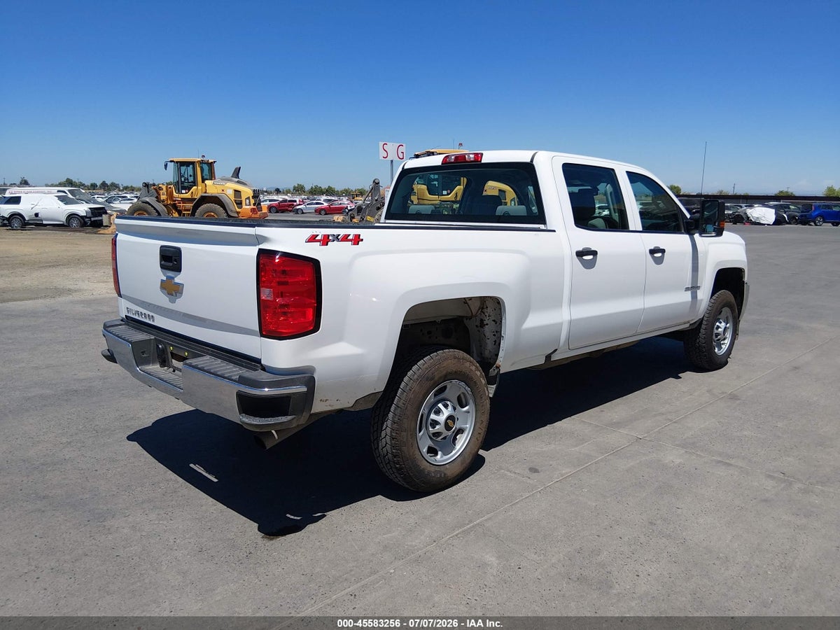 2018 CHEVROLET SILVERADO 2500HD WT — снимка 4